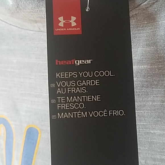 Under Armour UCLA small grey hoodie tee - Picture 7 of 8